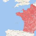 Carte quel est vraiment le meilleur reseau mobile chez vous