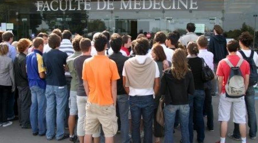 Faculte de medecine de caen les etudiants recales soulages
