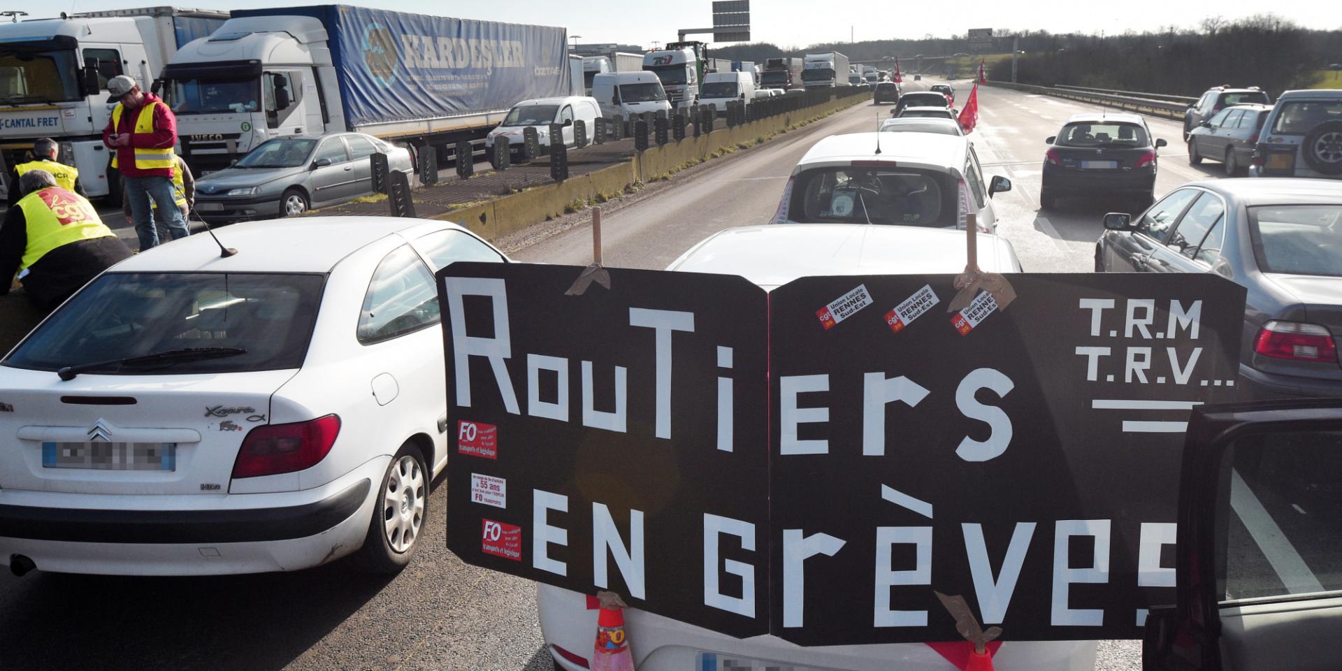 O greve des routiers 