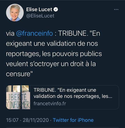 Twitte elise lucet