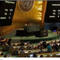 Vote a l onu sur la levee du blocus