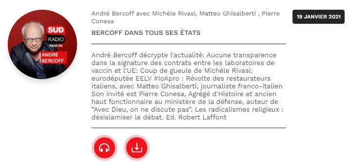 Bercoff actualiter vacin secret