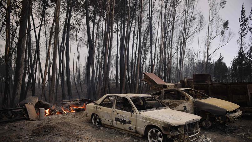 Le feu s’est déclaré samedi peu avant 15h (heures locales) dans la commune de Pedrogao Grande.