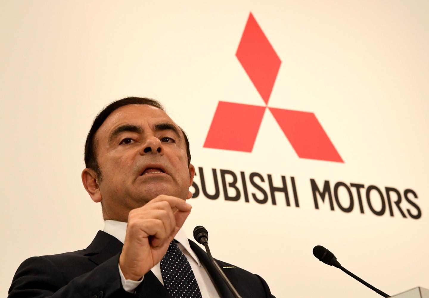 Ghosn mitsubishi