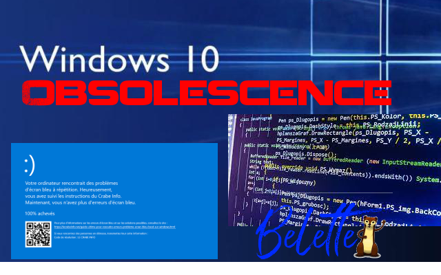 Obsolescence windows 10