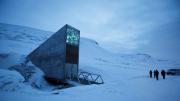 The entrance to the international gene bank svalbard global seed vault sgsv is pictured outside longyearbyen on spitsbergen norway 5857273